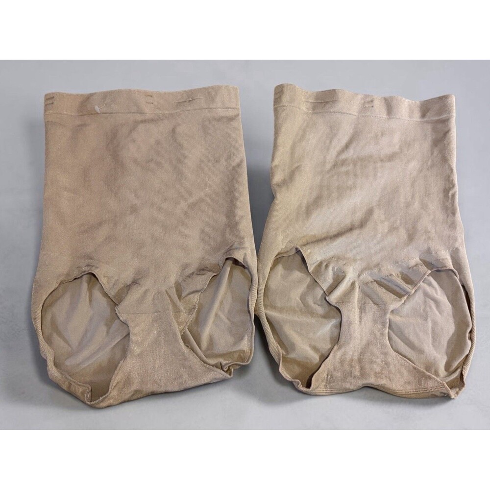 Spanx Shape Wear Underwear Size L High Waisted Shape Lot Of 2 Body Shape